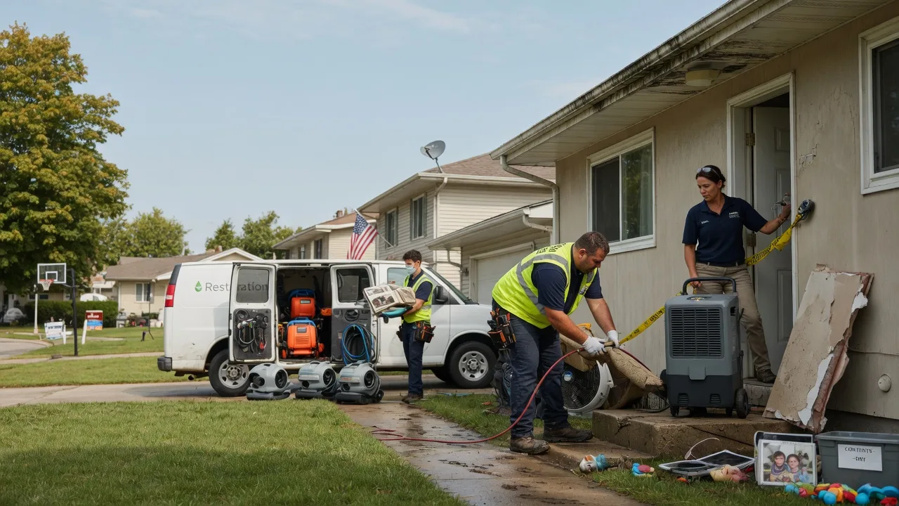 Water Damage Restoration in Vienna, IL near me
